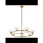 Lustre à 2 étages Kichler Pim 52225FXG 7-lumières 50W or