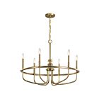 Lustre à 1 étage Kichler Capitol Hill 52304CLZ 6-lumières 60W bronze classique
