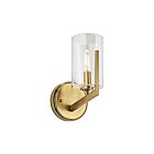 Applique murale Kichler Nye 52316BNB 1-lumière 60W laiton naturel brossé