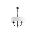 Lustre à 1 étage Kichler Kennewick 52384OZ 3-lumières 60W vieux bronze