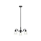 Lustre Kichler 52397BK 3-lumières Noir