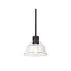 Mini suspendu  Kichler Eastmont 52405BK 1-lumière 75W Noir