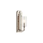 Applique murale Kichler Kimrose 52415PN 1-lumière 60W nickel poli