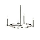 Kichler 52426PN Tolani 4-Lumières 60W Nickel poli Lustre