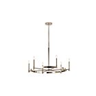 Lustre rond Kichler Tolani 52427PN 6-lumières 60W nickel poli