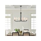 Chandelier Kichler Truby 52481BK 9-lumières 450W Noir