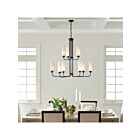 Chandelier Kichler Truby 52482BK 9-lumières Noir