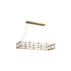 Lustre Kichler 52492BNB 12-lumières 720W Laiton naturel brossé