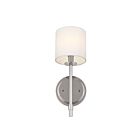 Applique murale Kichler 52505PN 1-lumière 40W Nickel poli