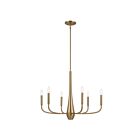Lustre Kichler 52525CPZ 6-lumières 360W Bronze Champagne