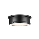 Plafonnier Kichler 52541BK 3-lumières 180W Noir