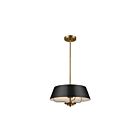 Suspendu Kichler 52542BK 3-Lumières 180W Noir