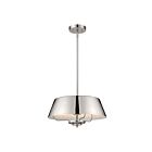 Plafonnier Kichler 52542PN 3-lumières 180W Nickel poli