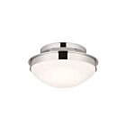 Plafonnier Kichler 52544PN 2-lumières 120W Nickel poli