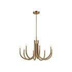 Lustre Kichler 52550CPZ 8-lumières 480W Bronze Champagne