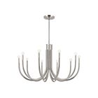 Lustre Kichler 52551PN 10-lumières 600W Nickel poli