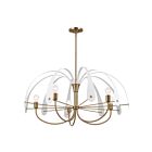 Lustre Kichler 52573CPZ 5-lumières 300W Bronze Champagne