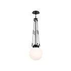 Suspendu Kichler 52582BK 1-lumière 100W Noir