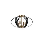 Kichler Cecil 52588CPZ 4-Lumières Bronze Champagne 240W Plafonnier