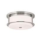 Plafonnier Kichler 52595PN 2-lumières 120W Nickel poli