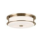 Plafonnier Kichler 52597CPZ 4-lumières 52W Bronze Champagne