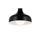 Plafonnier semi-encastré Kichler 52599BK 1-lumière 60W Noir