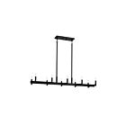 Kichler 52614BK 10-Lumières Noir 60W Lustre
