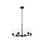 Lustre Kichler 52616BK 6-lumières 450W Noir