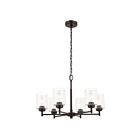Lustre Kichler 52616OZ 6-lumières 450W Bronze ancien