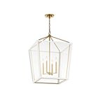 Kichler 52620CPZWH 4-Lumières 240W Bronze Champagne Suspendu