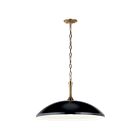 Kichler Delarosa 52637BK 1-Lumière Noir 75W Suspendu en chaîne