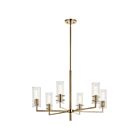 Kichler 52679CPZ 6-Lumières 360W Bronze Champagne Lustre