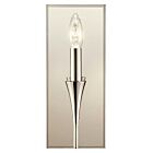 Kichler Alvaro 52694PN 1-Lumière Nickel poli Applique murale