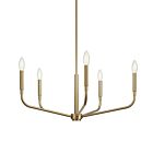 Kichler 52717CPZ Madden 5-Lumières 300W Bronze Champagne Lustre