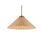 Kichler 52730CPZ Bekah 1-Lumière 13W Bronze champagne Suspendu