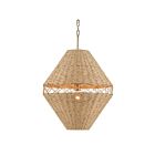 Kichler 52743CPZ Lulo 1-Lumière 75W Bronze champagne Suspendu
