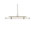 Kichler 52753CPZLED Riven 1-Lumière 48W Bronze champagne Lustre à LED