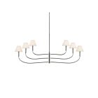 Kichler 52768PN Eadie 6-Lumières 25W Nickel poli Lustre