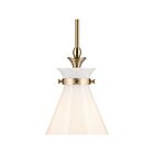 Kichler 52774CPZ Laria 1-Lumière 100W Bronze champagne Suspendu