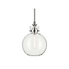 Kichler 52778PNCLR Laria 1-Lumière 100W Nickel poli Suspendu