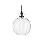 Kichler 52779BKCLR Laria 1-Lumière 100W Noir Suspendu