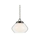 Kichler 52782PN Nella 1-Lumière 75W Nickel poli Suspendu