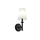Kichler 52808BK 25W Noir Applique murale d'intérieur