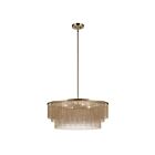 Kichler 52823CPZ Khaite 4-Lumières 60W Bronze champagne Lustre