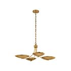 Kichler 52854LBRLBZ Palmela 4-Lumières 60W Laiton laqué Lustre