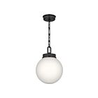 Kichler 52866BK Andorra 1-Lumière 75W Noir Suspendu