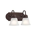 Luminaire de vanité Kichler 5336TZS 2-lumières 100W bronze tannery