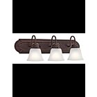 Luminaire de vanité Kichler 5337TZS 3-lumières 100W bronze tannery