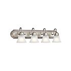 Luminaire de vanité Kichler 5338NIS 4-lumières 100W nickel brossé