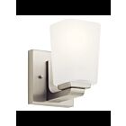 Applique murale Kichler Roehm 55015NI 1-lumière 75W nickel brossé